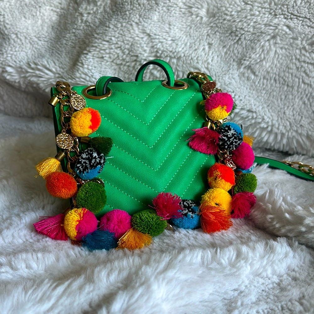 ALDO Pom Pom crossbody bag